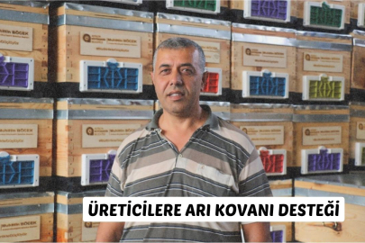 ÜRETİCİLERE ARI KOVANI DESTEĞİ