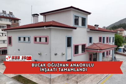 Bucak Oğuzhan Anaokulu İnşaatı Tamamlandı