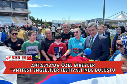 Antalya'da Özel Bireyler "AntFest Engelliler Festivali"nde Buluştu