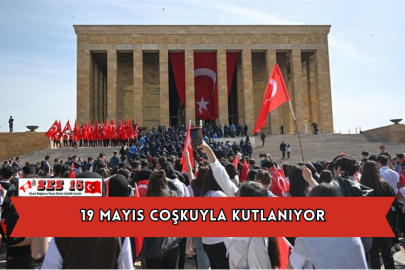 19 Mayıs Coşkuyla Kutlanıyor