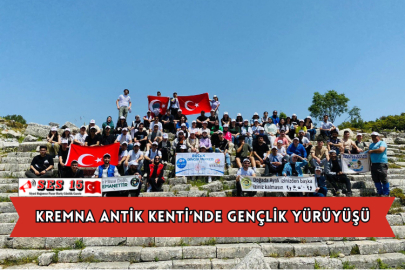 Kremna Antik Kenti’nde Gençlik Yürüyüşü