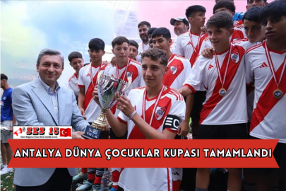 Antalya Dünya Çocuklar Kupası Tamamlandı