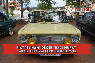 Fiat 124 Namı Değer "Hacı Murat" Artık Festivallerde Sergiliyor