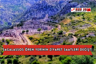 Sagalassos Ören Yerinin Ziyaret Saatleri Değişti