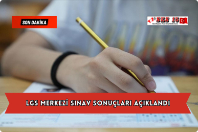 LGS Merkezi Sınav Sonuçları Açıklandı