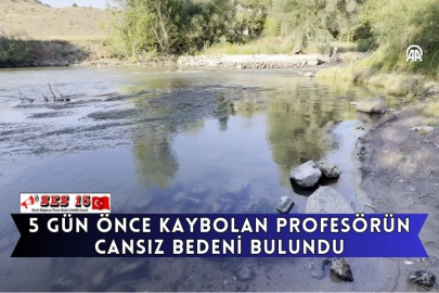 5 Gün Önce Kaybolan Profesörün Cansız Bedeni Bulundu