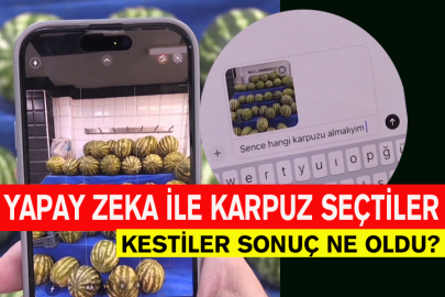 Yapay Zeka İle Karpuz Seçtiler