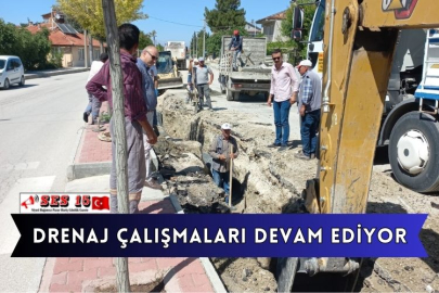 Drenaj Çalışmaları Devam ediyor