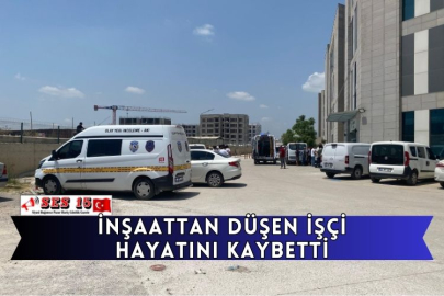 İnşaattan Düşen İşçi Hayatını Kaybetti