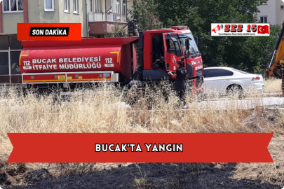 Bucak'ta Yangın