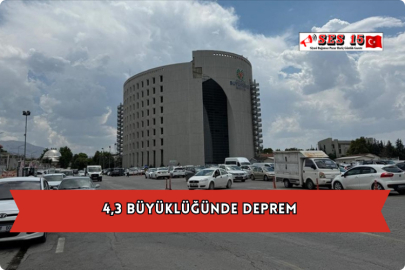 4,3 Büyüklüğünde Deprem