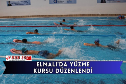 Elmalı'da Yüzme Kursu Düzenlendi