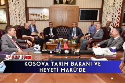 Kosova Tarım Bakanı ve Heyeti MAKÜ’de