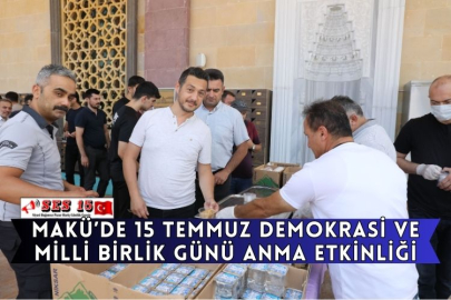 MAKÜ’de 15 Temmuz Demokrasi Ve Milli Birlik Günü Anma Etkinliği