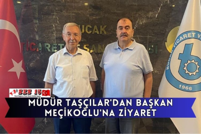 Müdür Taşçılar'dan Başkan Meçikoğlu'na Ziyaret