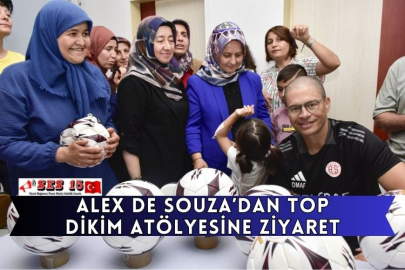 Alex De Souza’dan Top Dikim Atölyesine Ziyaret