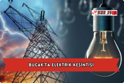 Bucak'ta Elektrik Kesintisi