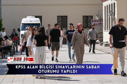 Kpss Alan Bilgisi Sınavlarının Sabah Oturumu Yapıldı