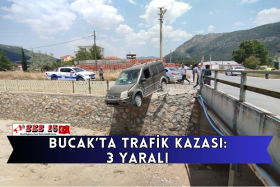 Bucak’ta Trafik Kazası: 3 Yaralı 