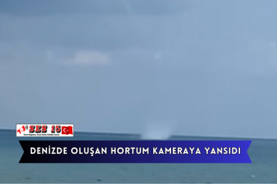 Denizde Oluşan Hortum Kameraya Yansıdı