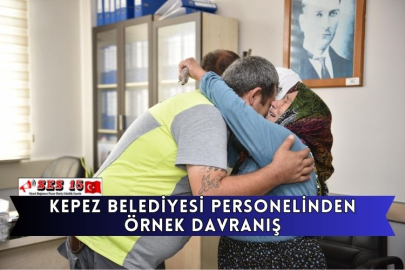 Kepez Belediyesi Personelinden Örnek Davranış