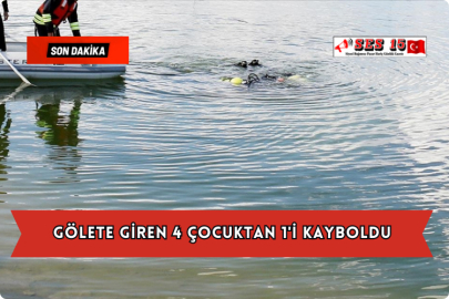 Gölete Giren 4 Çocuktan 1'i Kayboldu