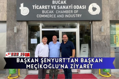 Başkan Şenyurt'tan Başkan Meçikoğlu'na Ziyaret