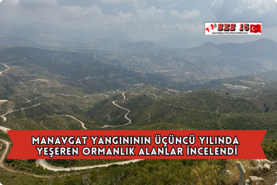 Manavgat Yangınının Üçüncü Yılında Yeşeren Ormanlık Alanlar İncelendi