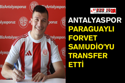 Antalyaspor, Paraguaylı Forvet Samudio'yu Transfer Etti