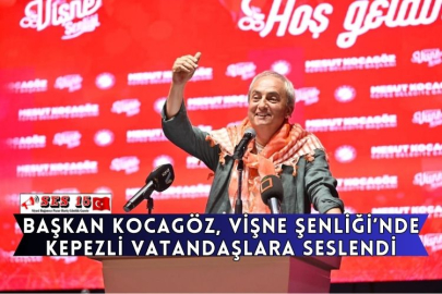 Başkan Kocagöz, Vişne Şenliği’nde Kepezli Vatandaşlara Seslendi