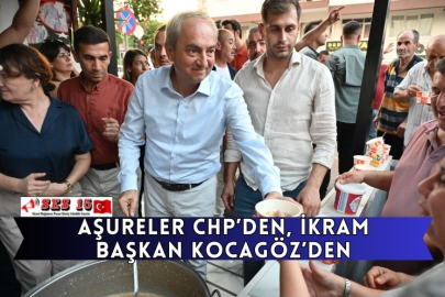 Aşureler CHP’den, İkram Başkan Kocagöz’den