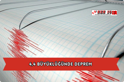 4,4 Büyüklüğünde Deprem