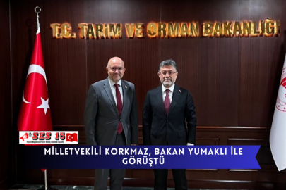 Milletvekili Korkmaz, Bakan Yumaklı İle Görüştü