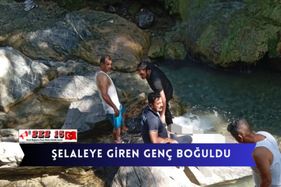 Şelaleye Giren Genç Boğuldu