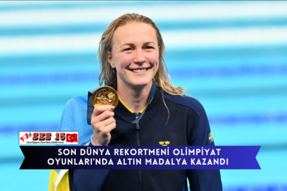 Son Dünya Rekortmeni Olimpiyat Oyunları'nda Altın Madalya Kazandı