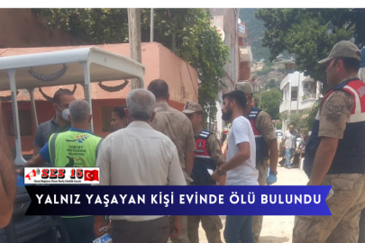 Yalnız Yaşayan Kişi Evinde Ölü Bulundu