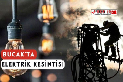 Bucak'ta Elektrik Kesintisi