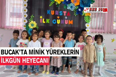 Bucak’ta Minik Yüreklerin İlkgün Heyecanı