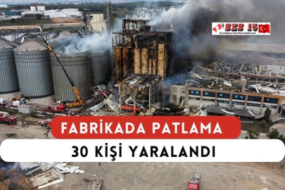 Fabrikada Patlama 30 Kişi Yaralandı