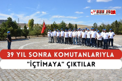 39 Yıl Sonra Komutanlarıyla "İçtimaya" Çıktılar