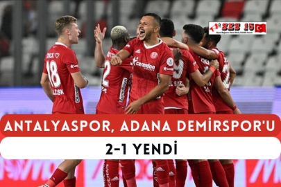 Antalyaspor, Adana Demirspor'u 2-1 Yendi