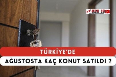 Türkiye'de Ağustosta Kaç Konut Satıldı ?