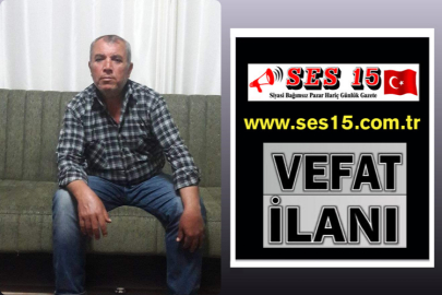 Bucak Vefat Şaban Özmen (63)