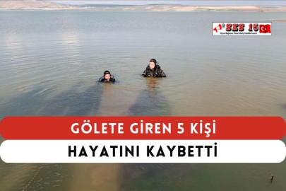 Gölete Giren 5 Kişi Hayatını Kaybetti