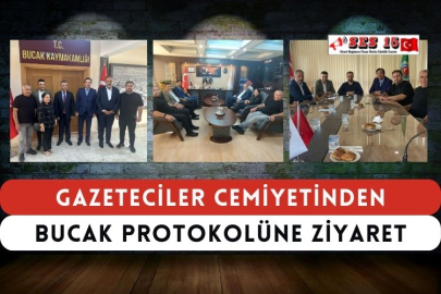 Gazeteciler Cemiyetinden Bucak Protokolüne Ziyaret