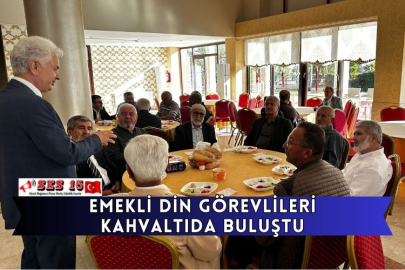 Emekli Din Görevlileri Kahvaltıda Buluştu