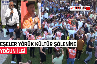 Eşeler Yörük Kültür Şölenine Yoğun İlgi