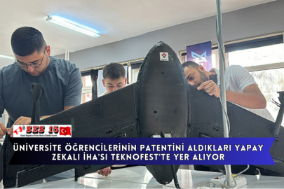 Üniversite Öğrencilerinin Patentini Aldıkları Yapay Zekalı İHA'sı TEKNOFEST'te yer alıyor