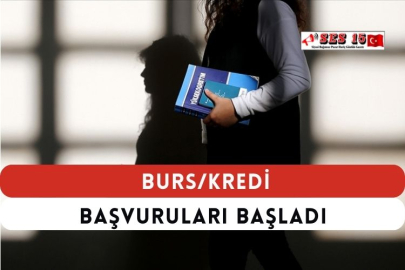 Burs/kredi Başvuruları Başladı