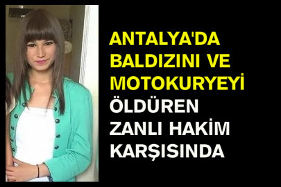 Antalya'da Baldızını Ve Motokuryeyi Öldüren Zanlı Hakim Karşısında